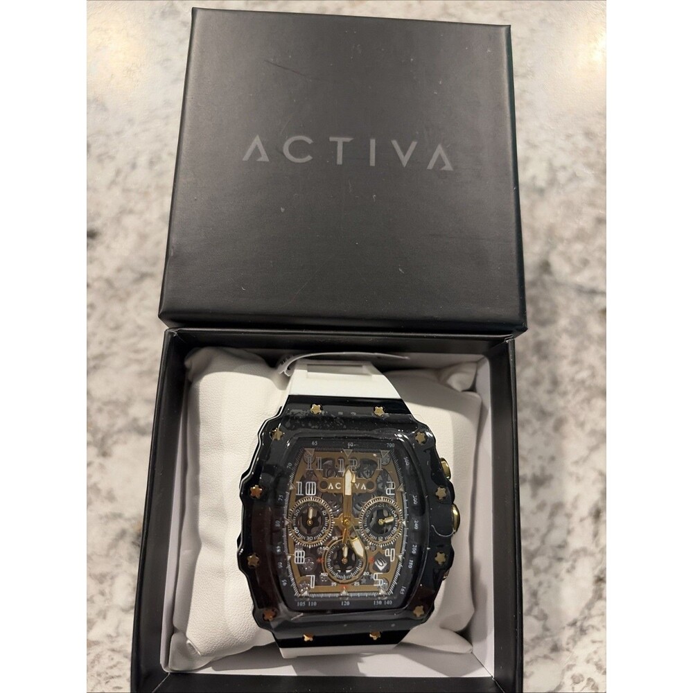 Activa Fury X Invicta Men's Watch w/ Skeleton Dial 44.3mm WhiteACW2305-029